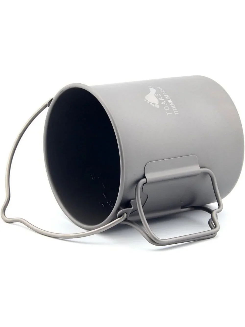Ultralight Titanium 750ml Pot with Bail Handle for Camping & Backpacking